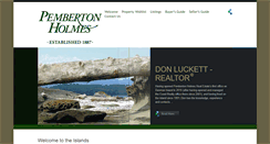 Desktop Screenshot of denmanhornbyrealestate.com